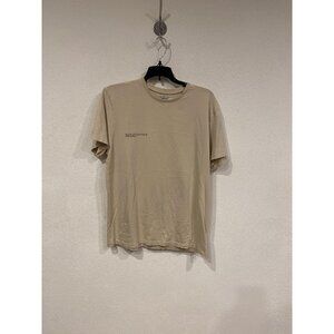 Pangaia Shirt Mens Small Beige Seaweed Organic Cotton Natural Peppermint Tee